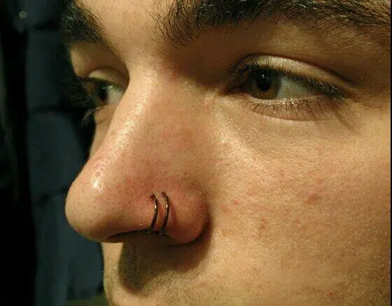 Nose Piercing Ideas For Flat Nose Men