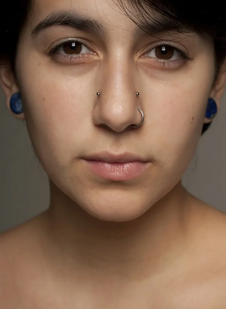 Nose Piercing Ideas For Big Nose Women

