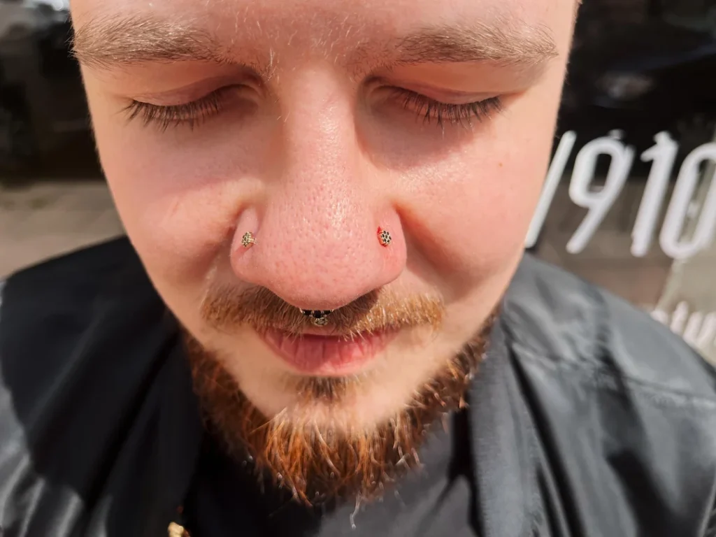 Nose Piercing Ideas For Small Nose Men