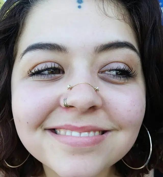 Nose Piercing Ideas For Flat Nose Women