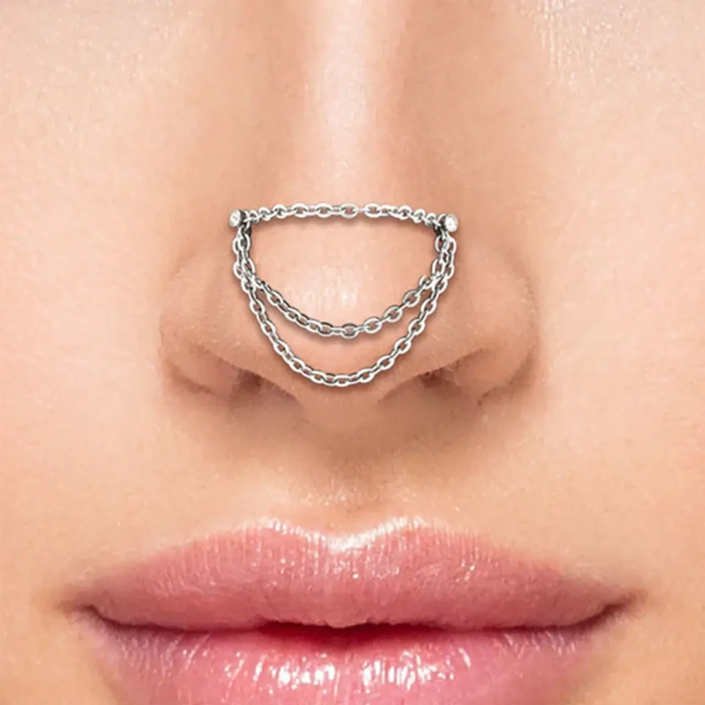 Nose Piercing Ideas For Flat Nose Women