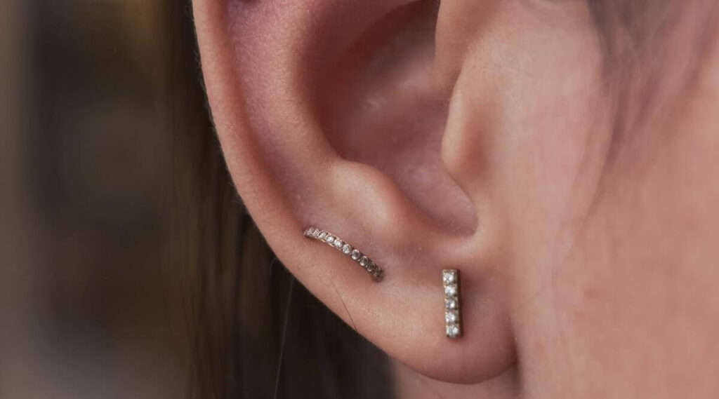 Ear Piercing Ideas For Square Face Women