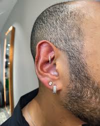 Ear Piercing Ideas For Big Ears Men
