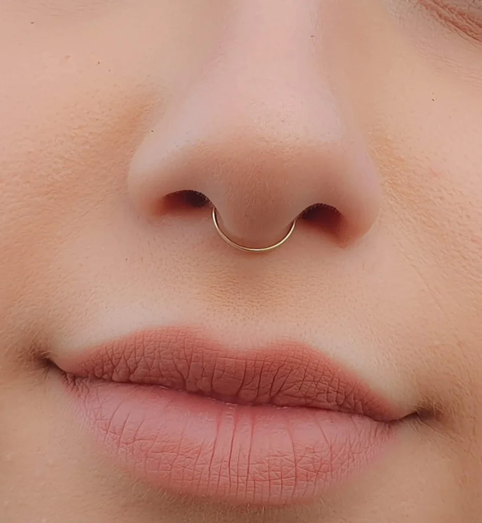 Nose Piercing Ideas For Flat Nose Women
