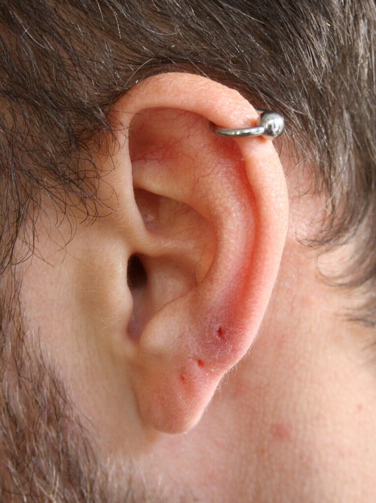 Ear Piercing Ideas For Big Ears Men