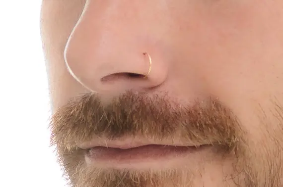 Nose Piercing Ideas For Small Nose Men