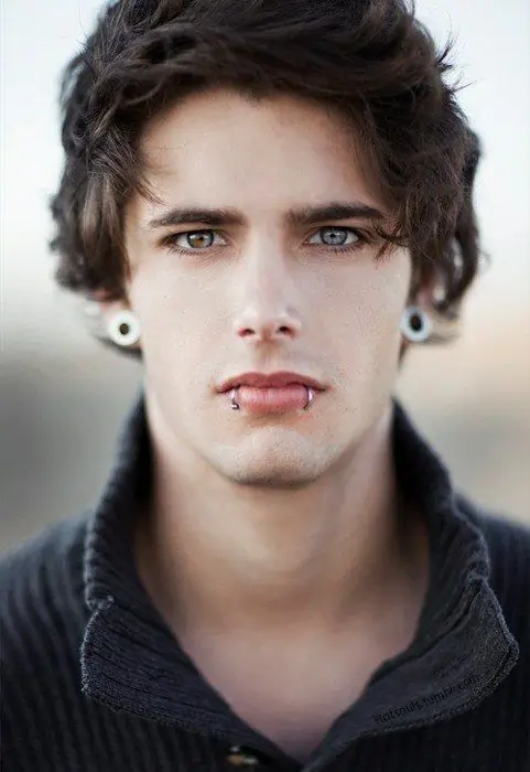 Lip Piercing Ideas For Men