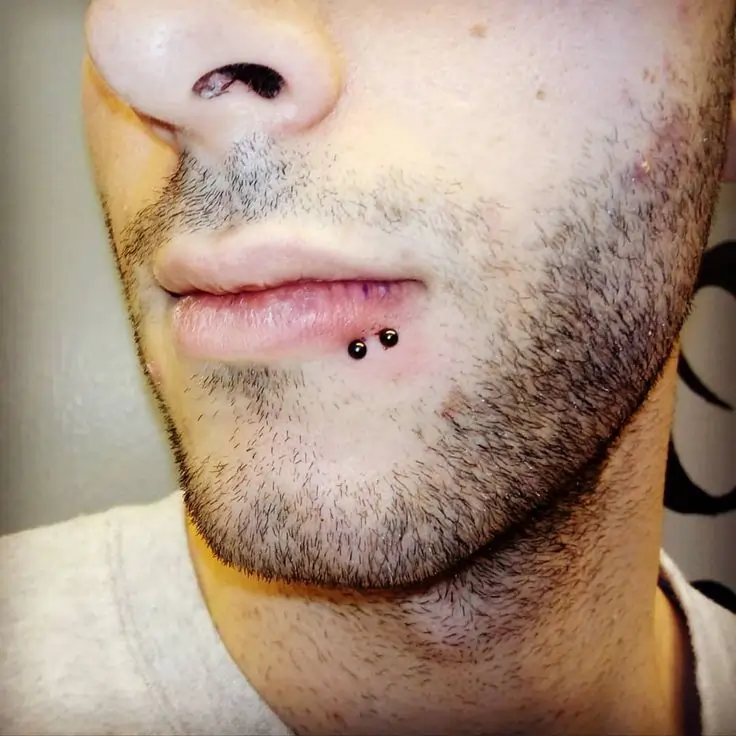 Lip Piercing Ideas For Men