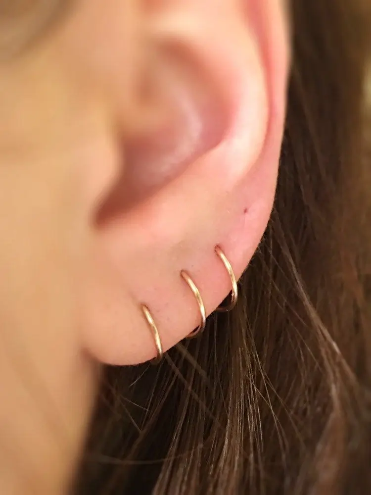 Ear Piercing Ideas For Oval Face Women