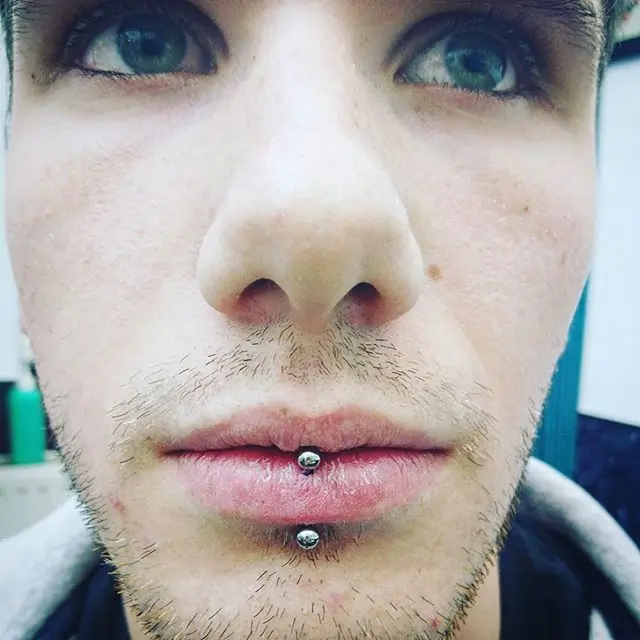 Lip Piercing Ideas For Men