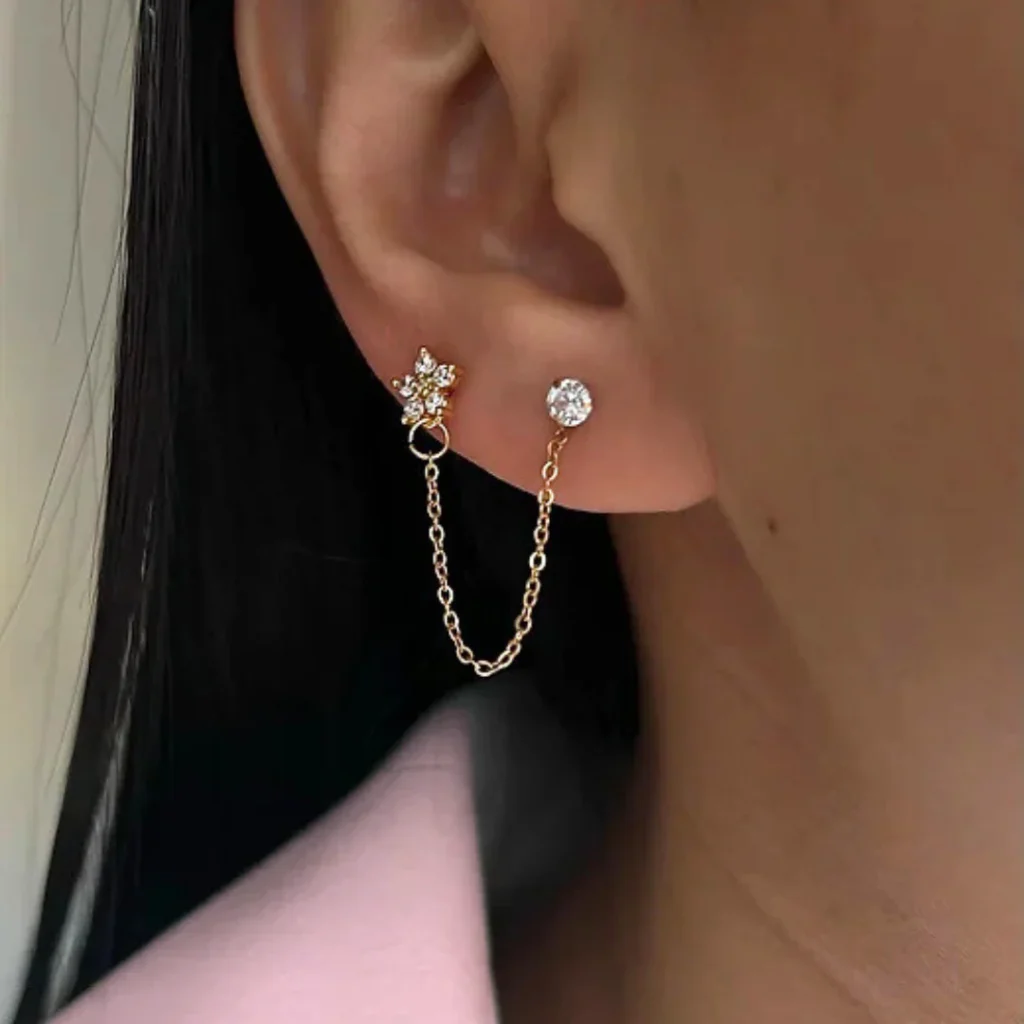 Ear Piercing Ideas For Small Face Women