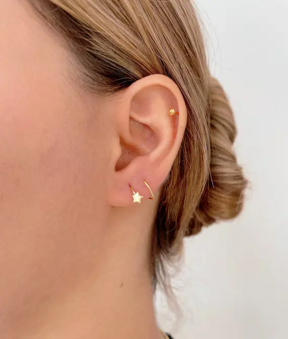 Ear Piercing Ideas For Small Face Women