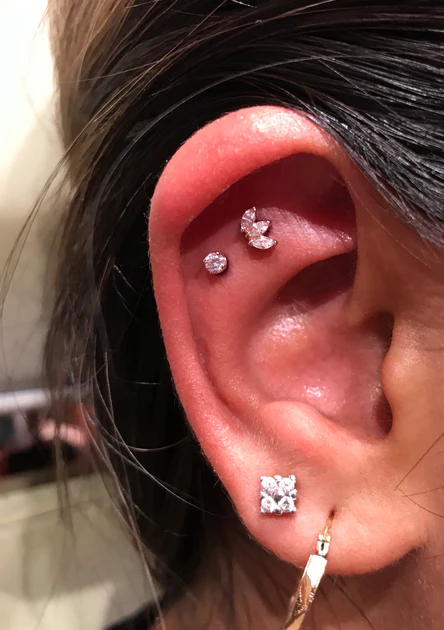 Ear Piercing Ideas For Oval Face Women