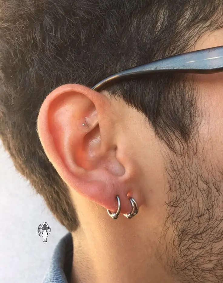 Ear Piercing Ideas For Small Face Men