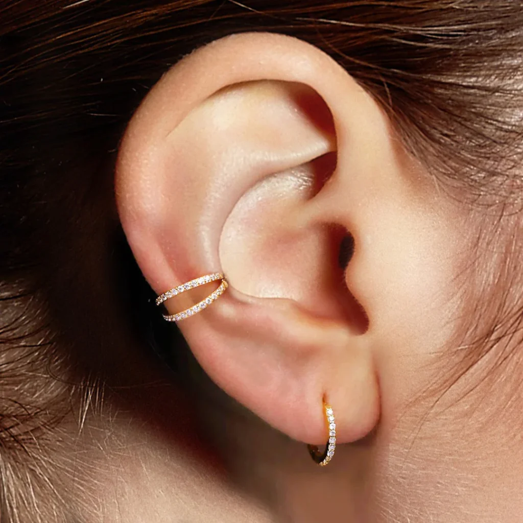 Double Conch Piercing Ideas For Men & Women