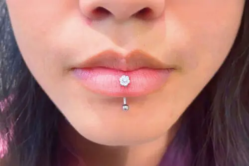Labret Piercing Ideas