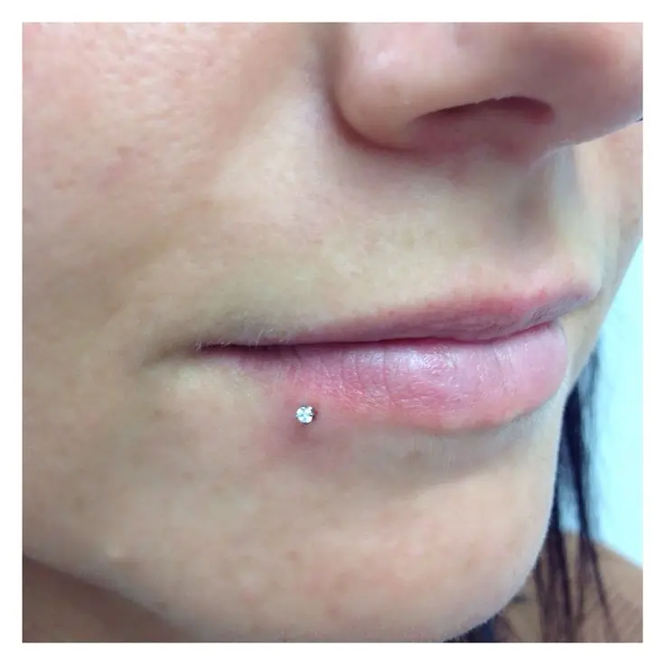 Labret Piercing Ideas