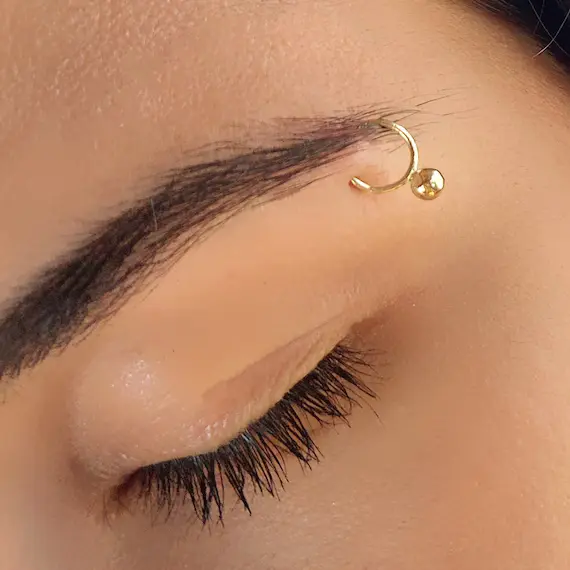 Eyebrow Piercing Jewelry Ideas